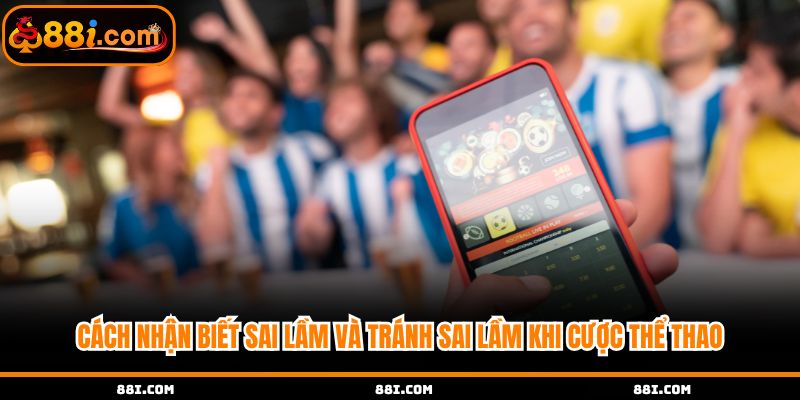 Nhận biết sai lầm trong cược thể thao 