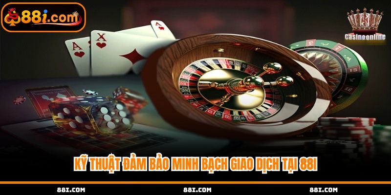 Kỹ thuật đảm bảo minh bạch giao dịch tại 88i
