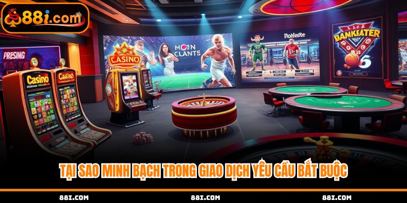 Tại sao minh bạch trong giao dịch yêu cầu bắt buộc